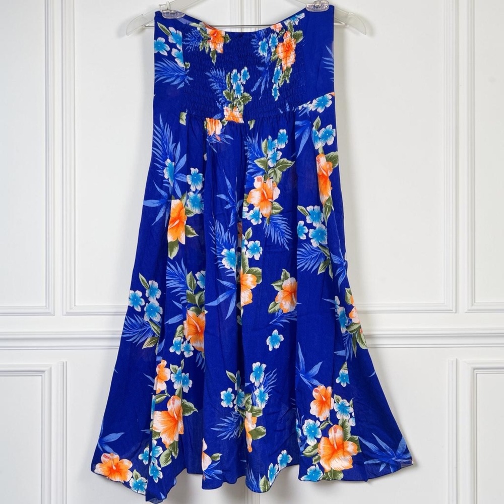 Hawaii Hangover Floral Tropical  Sundress Size 14 (Runs Small) Resortcore Vacay